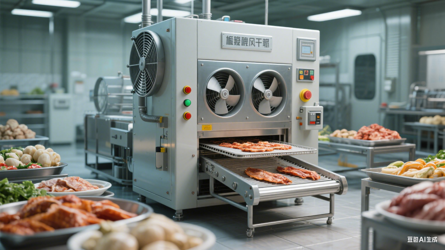 食品加工的 “脱水小能手”翻转风干机(5)