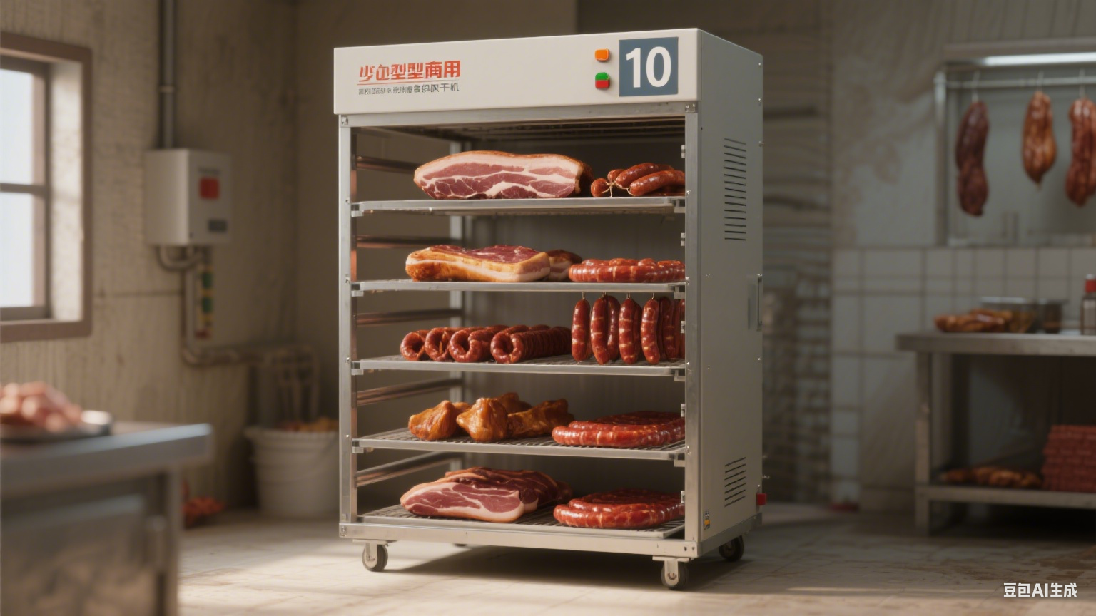 在食品加工、家庭保鲜、餐饮备料等场景中，食品风干机凭借独特的干燥方式(3)