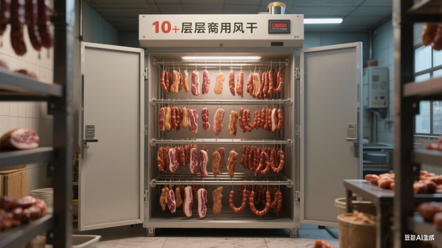 在食品储存与加工领域，食品风干机凭借独特的工作方式(3)