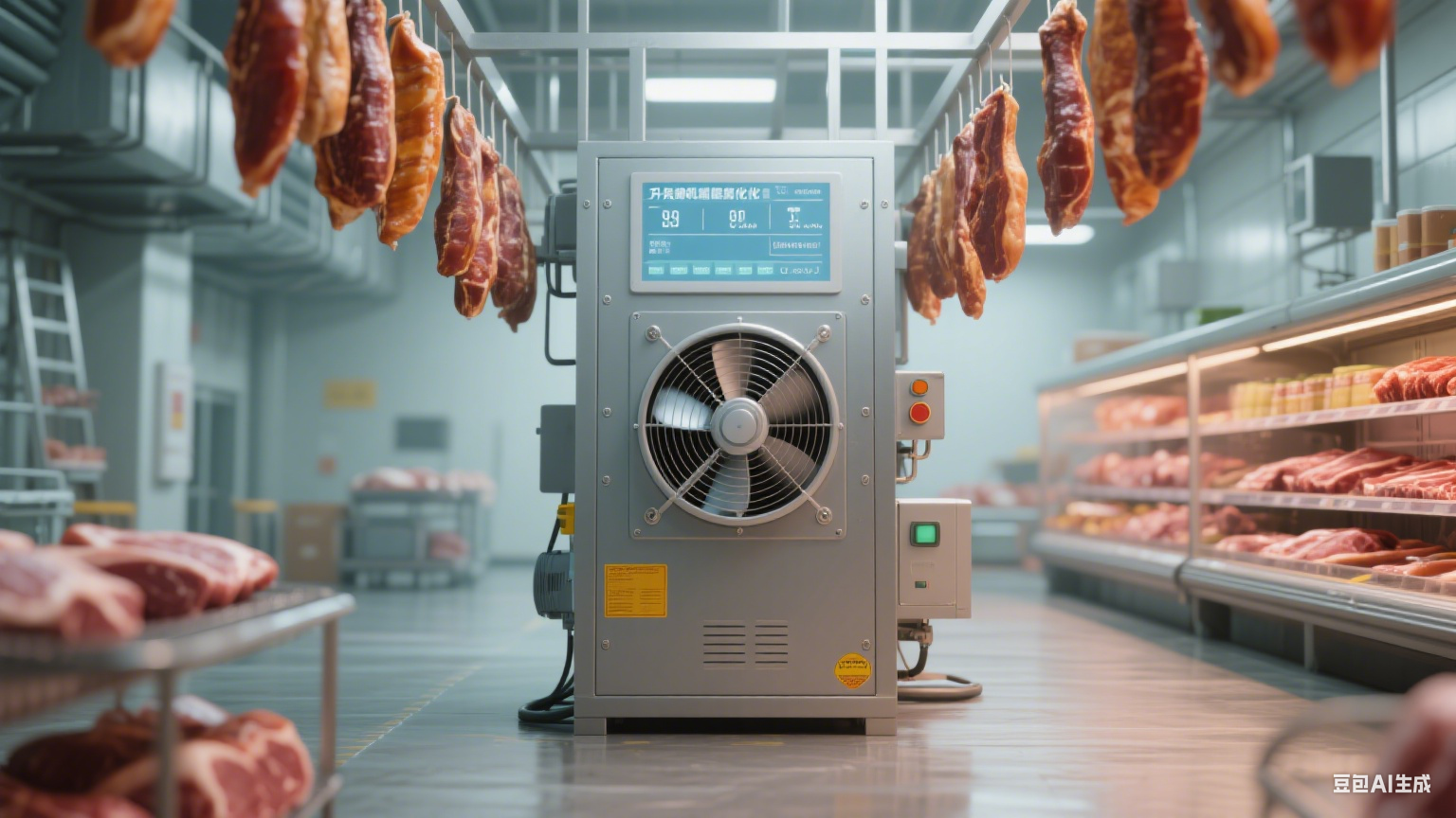 风干效率与品质提升：实现高效干燥与营养保留平衡 食品风干机最核心的提升在于 “气流优化 + 温湿度精准调控”，解决传(6)