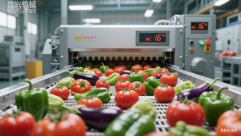 翻转风干机在食品加工厂蔬菜加工中的应用：有效脱水与品质留存(5)