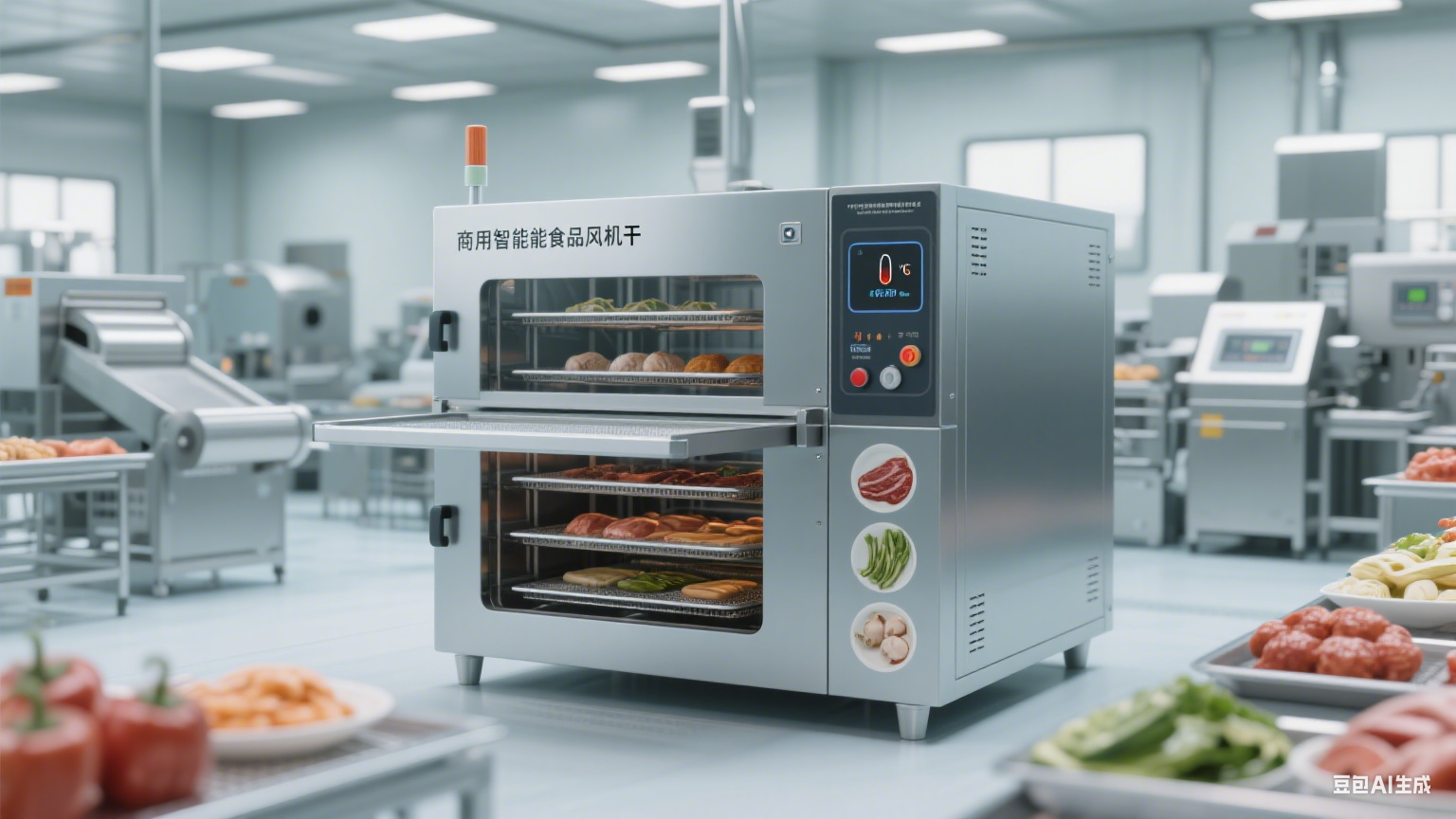 商用智能食品风干机：温度设多少？大企业选啥型号？(5)
