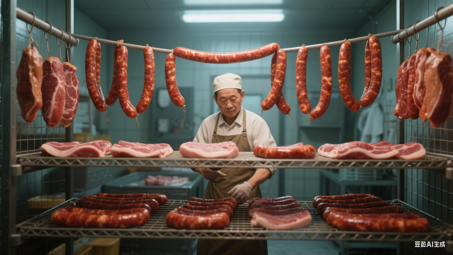 腌制肉烘干设备咋干活？(1)