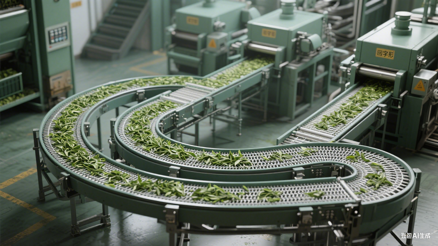 层叠运鲜・风润茶香：解锁茶叶多层式风干网带摊凉输送机的运输智慧(5)