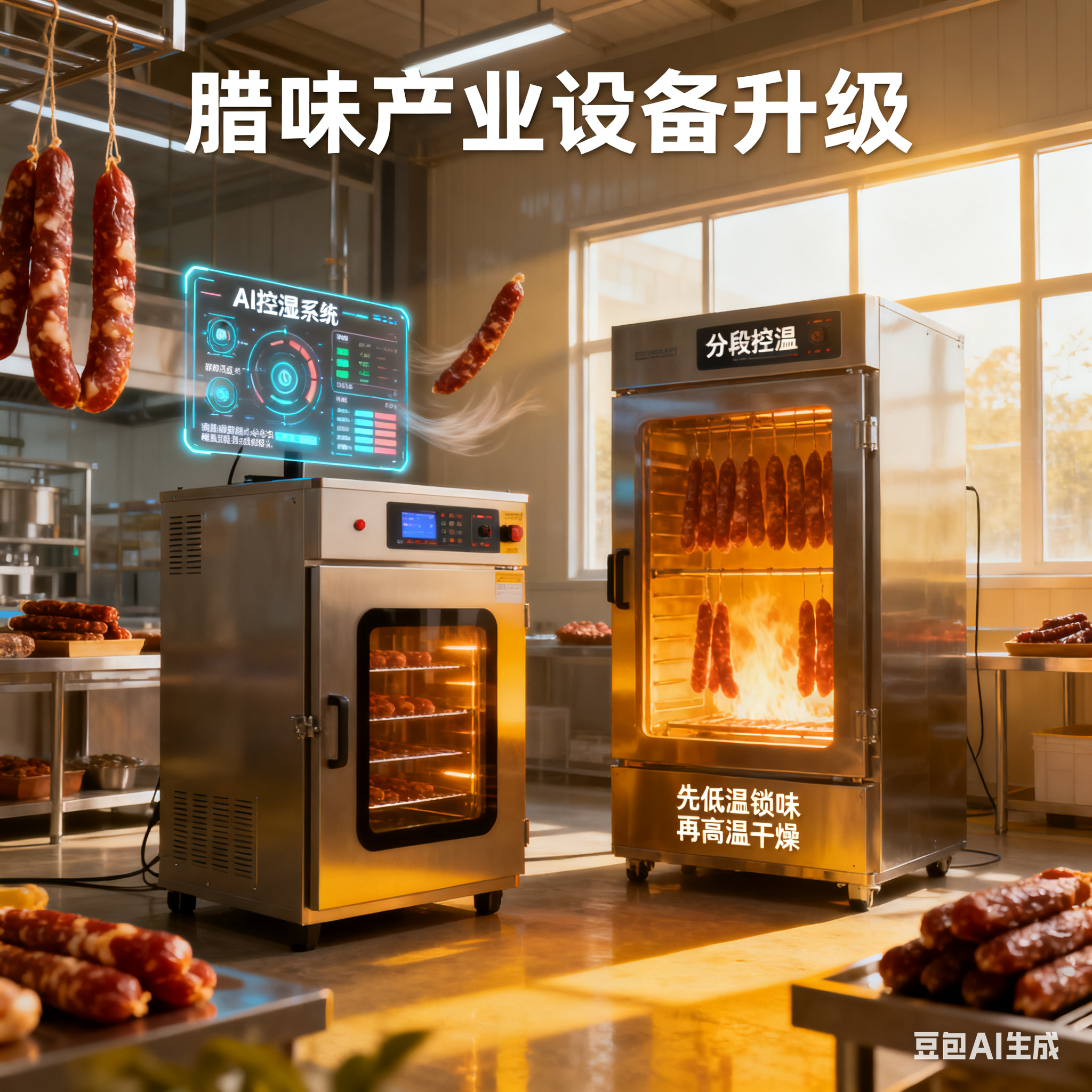 腊肠食品风干机和烘干机的区别？(5)