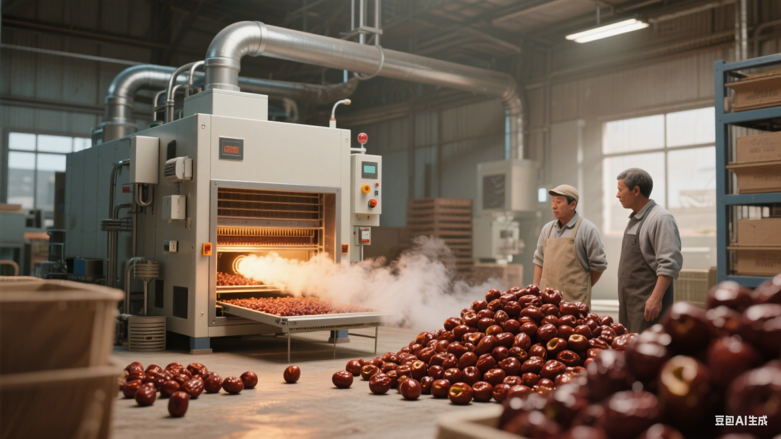 脆枣加工设备全景解析：风干与烘干技术构筑枣类脆化的风味守护体系(3)