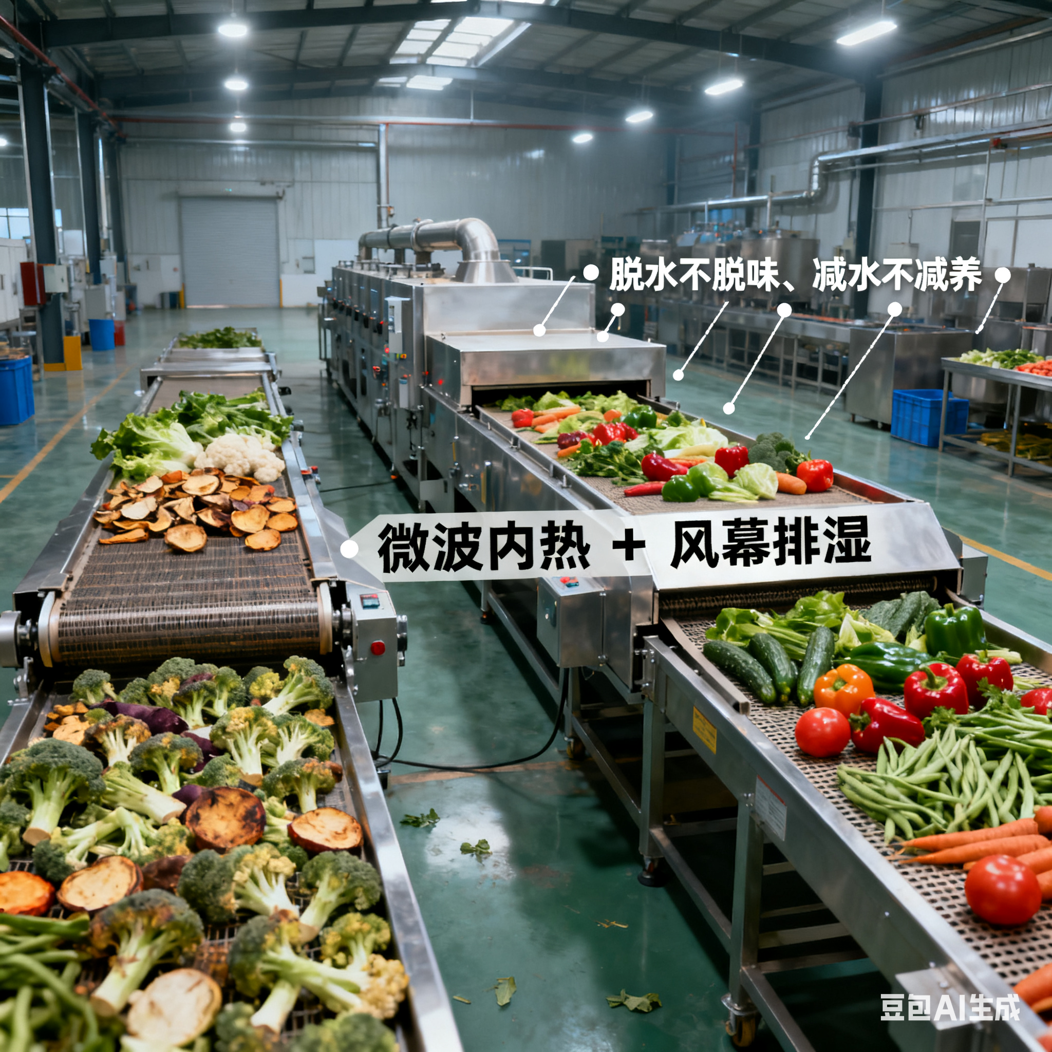 微能凝鲜・风萃蔬香 —— 蔬菜微波脱水风干机的脱水原理(1)