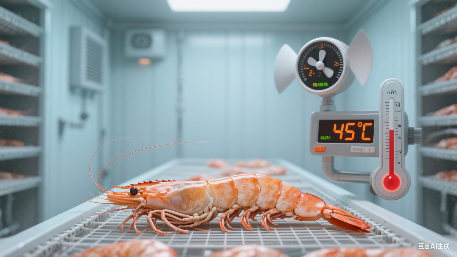 大虾风干机：解构 “时序控温 + 容量适配” 的虾干量产与鲜醇锁味(4)