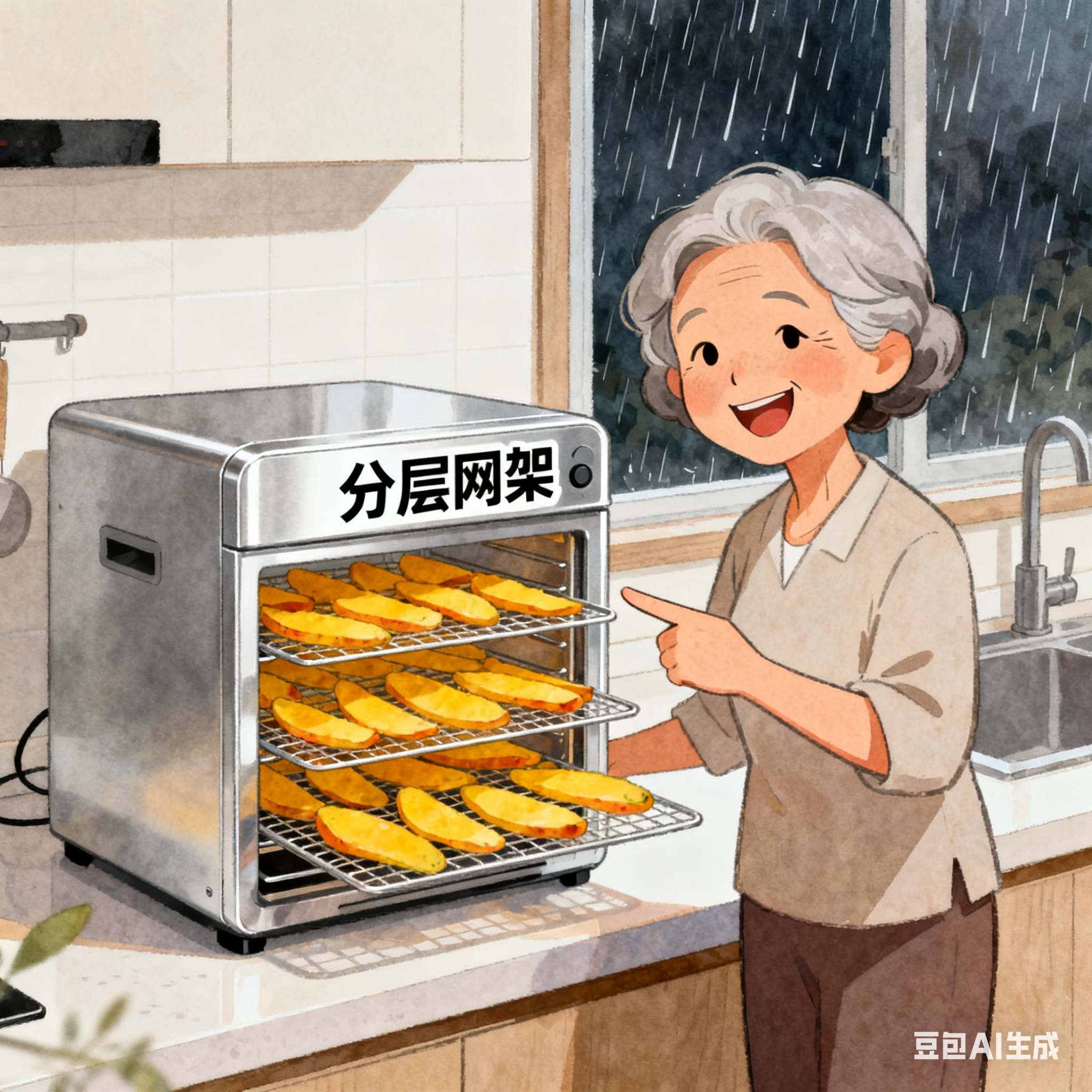 风干机咋把新鲜芒果变成芒果干的？(4)