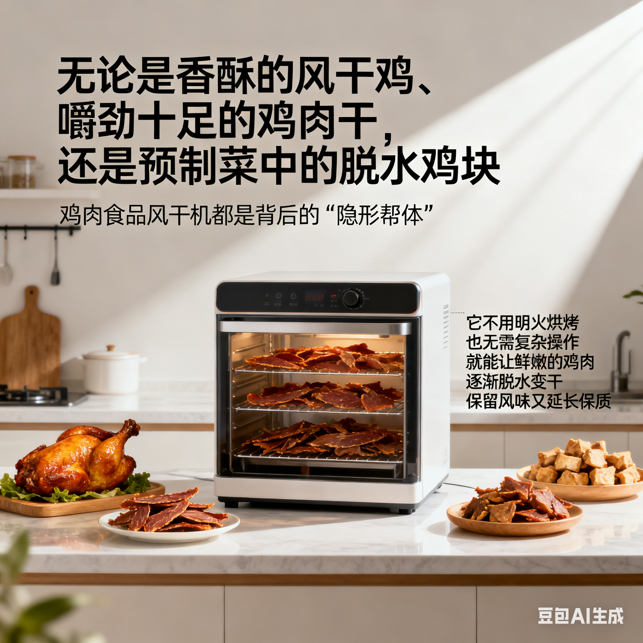 鸡肉食品风干机，靠什么实现风干？(1)