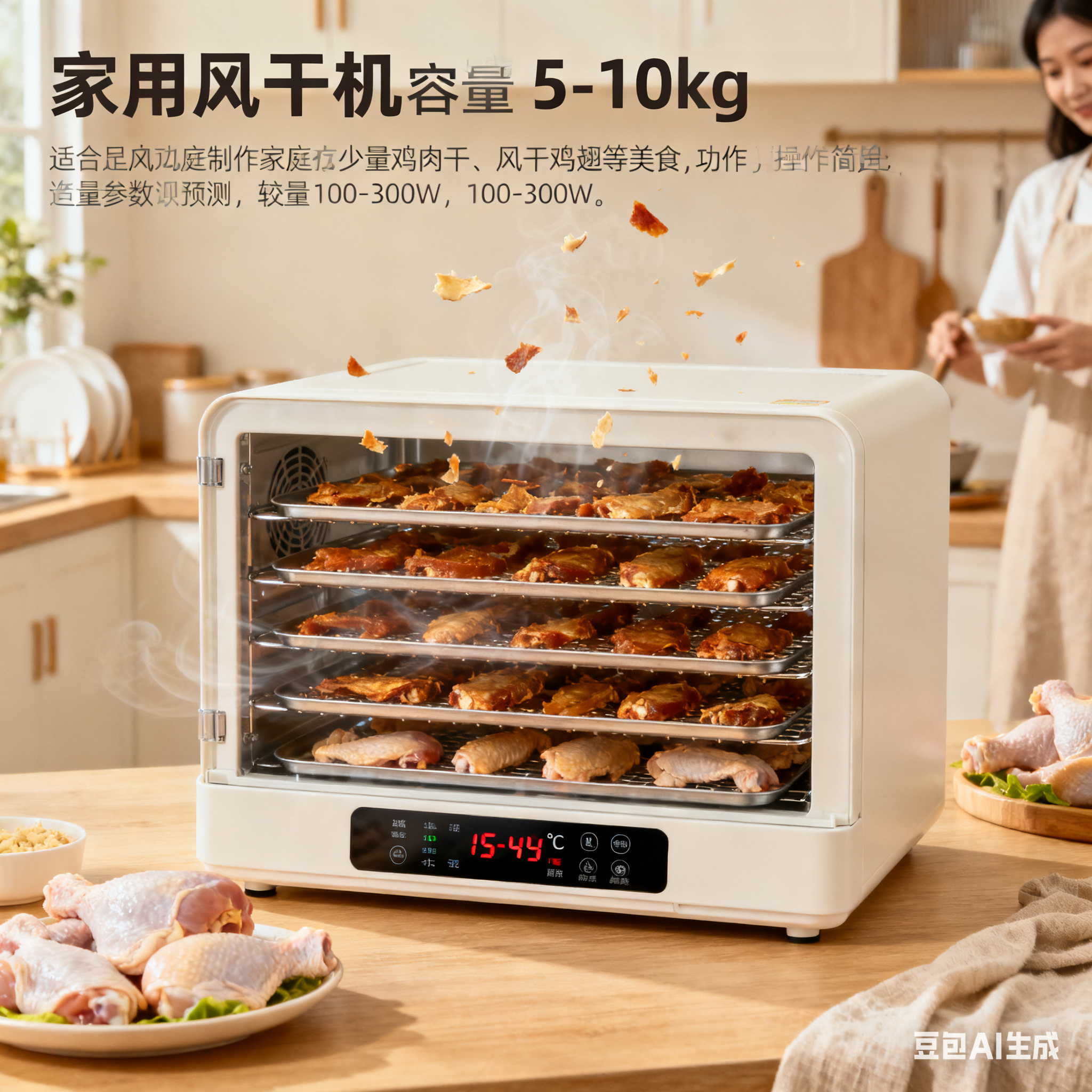 鸡肉食品风干机，靠什么实现风干？(4)