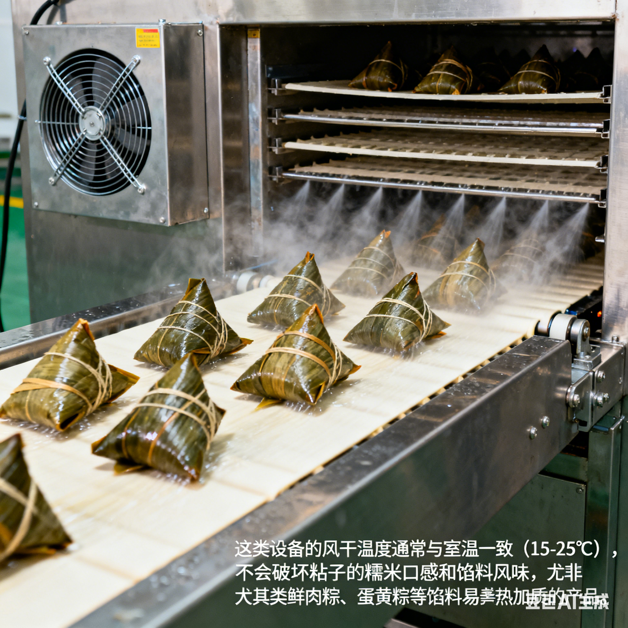 粽子全自动风干机，工作方式是什么样的？(2)