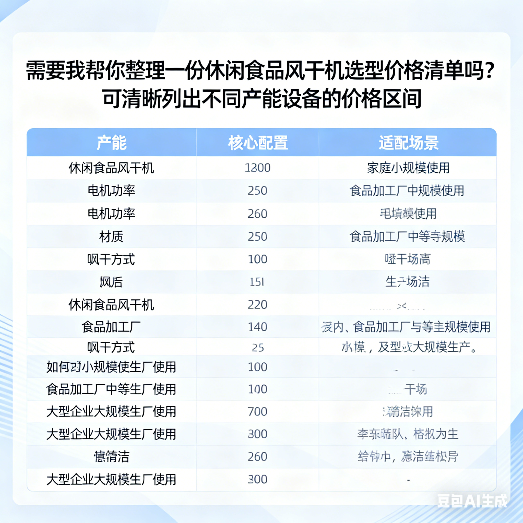 休闲食品风干机，较好低价格藏着啥门道？(5)