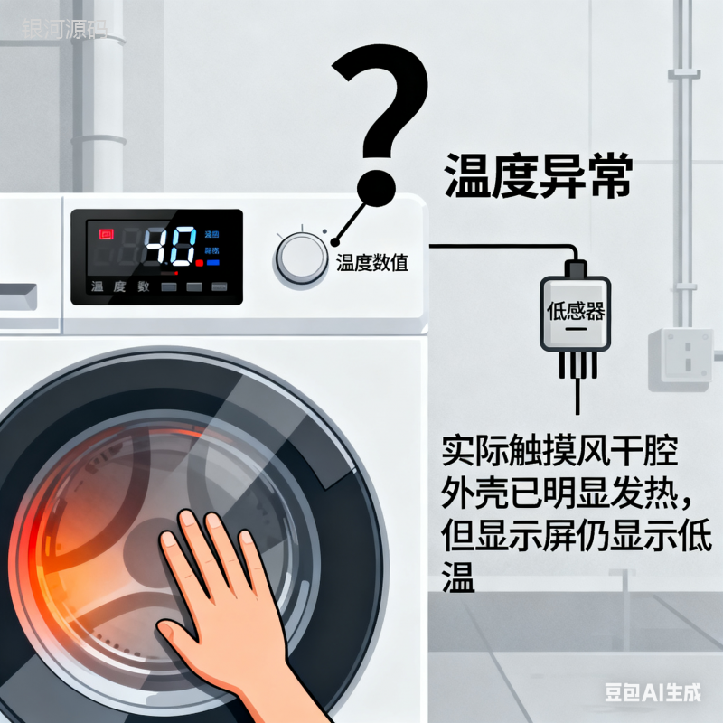 风干机温度传感器出现故障该如何处理？(2)